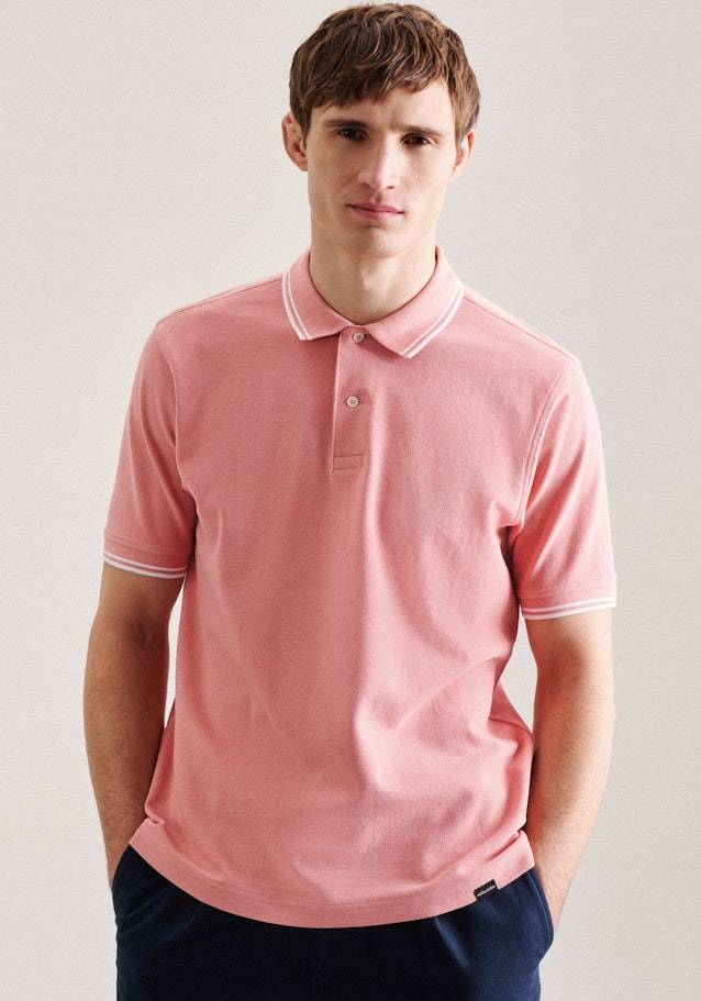 Studio Seidensticker Kragen Polo-Shirt Gerader Schnitt (Normal-Fit)