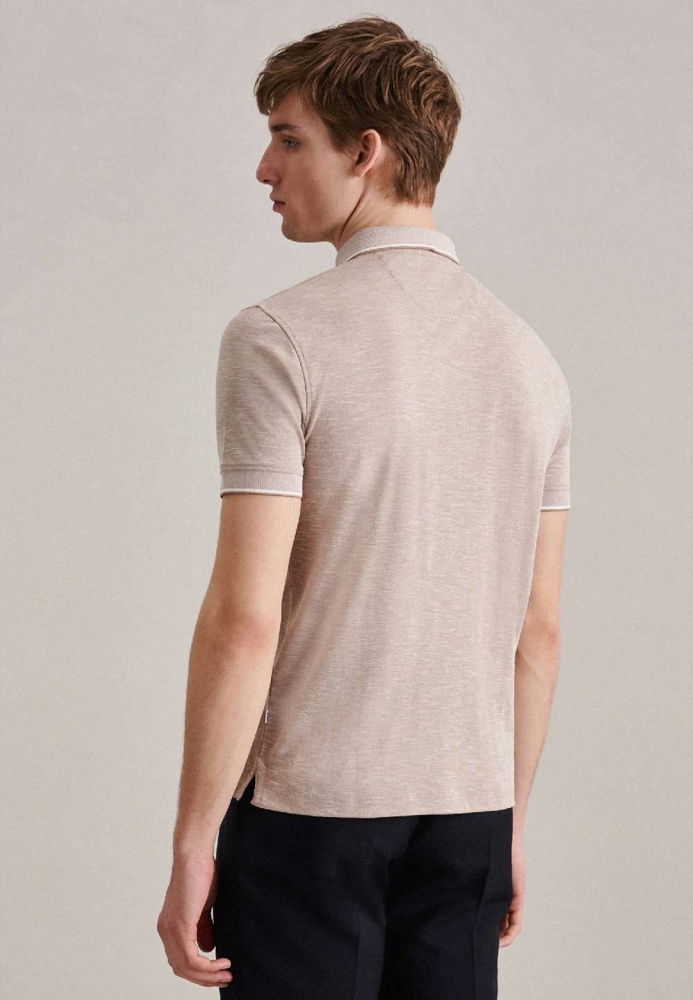 Studio Seidensticker Kragen Polo-Shirt Tailliert (Slim-Fit) Flash Sale