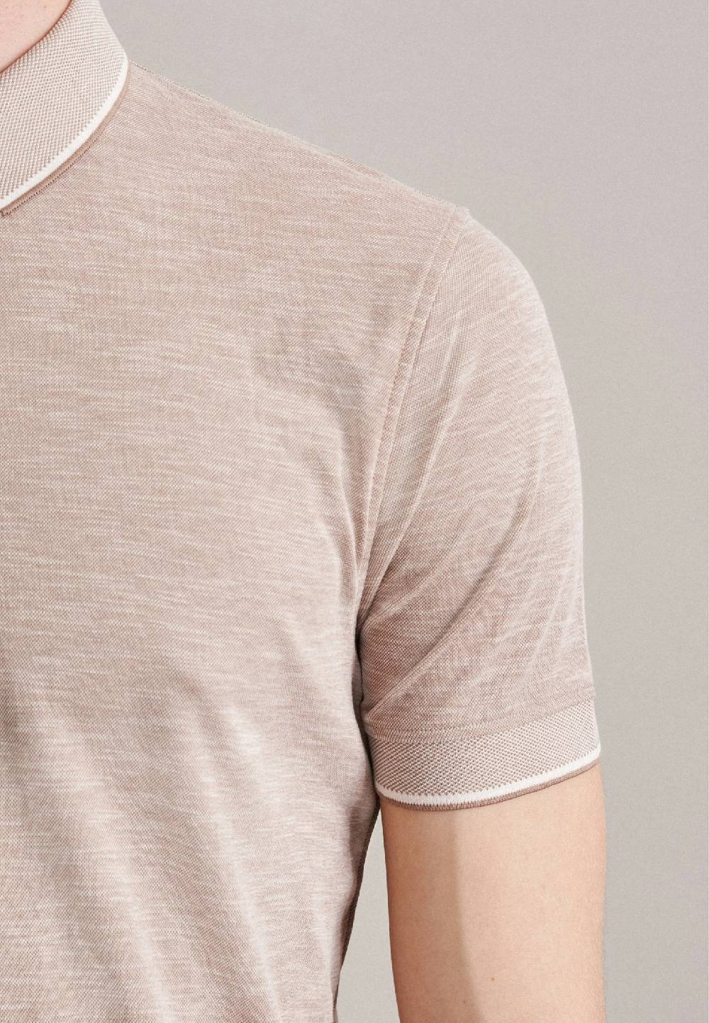 Studio Seidensticker Kragen Polo-Shirt Tailliert (Slim-Fit) Flash Sale
