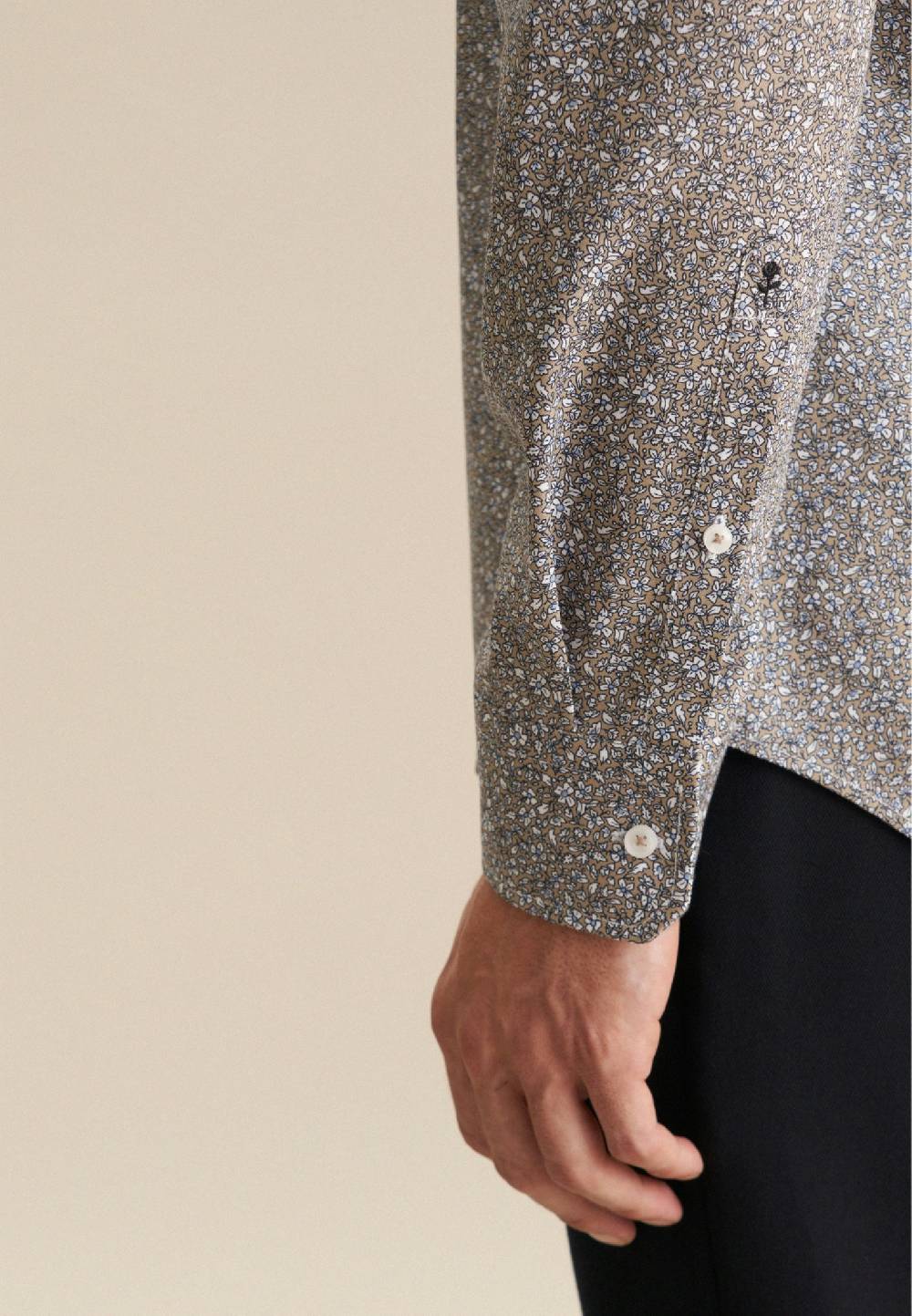Studio Seidensticker Twill Business Hemd in Slim mit Kentkragen Cyber Monday