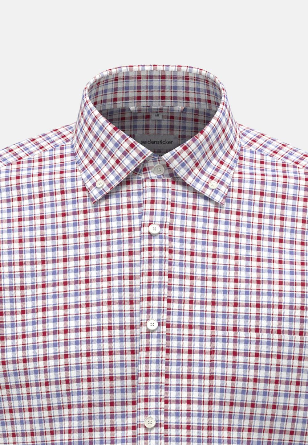 Studio Seidensticker Bügelfreies Twill Business Hemd in Regular mit Button-Down-Kragen Top Angebot