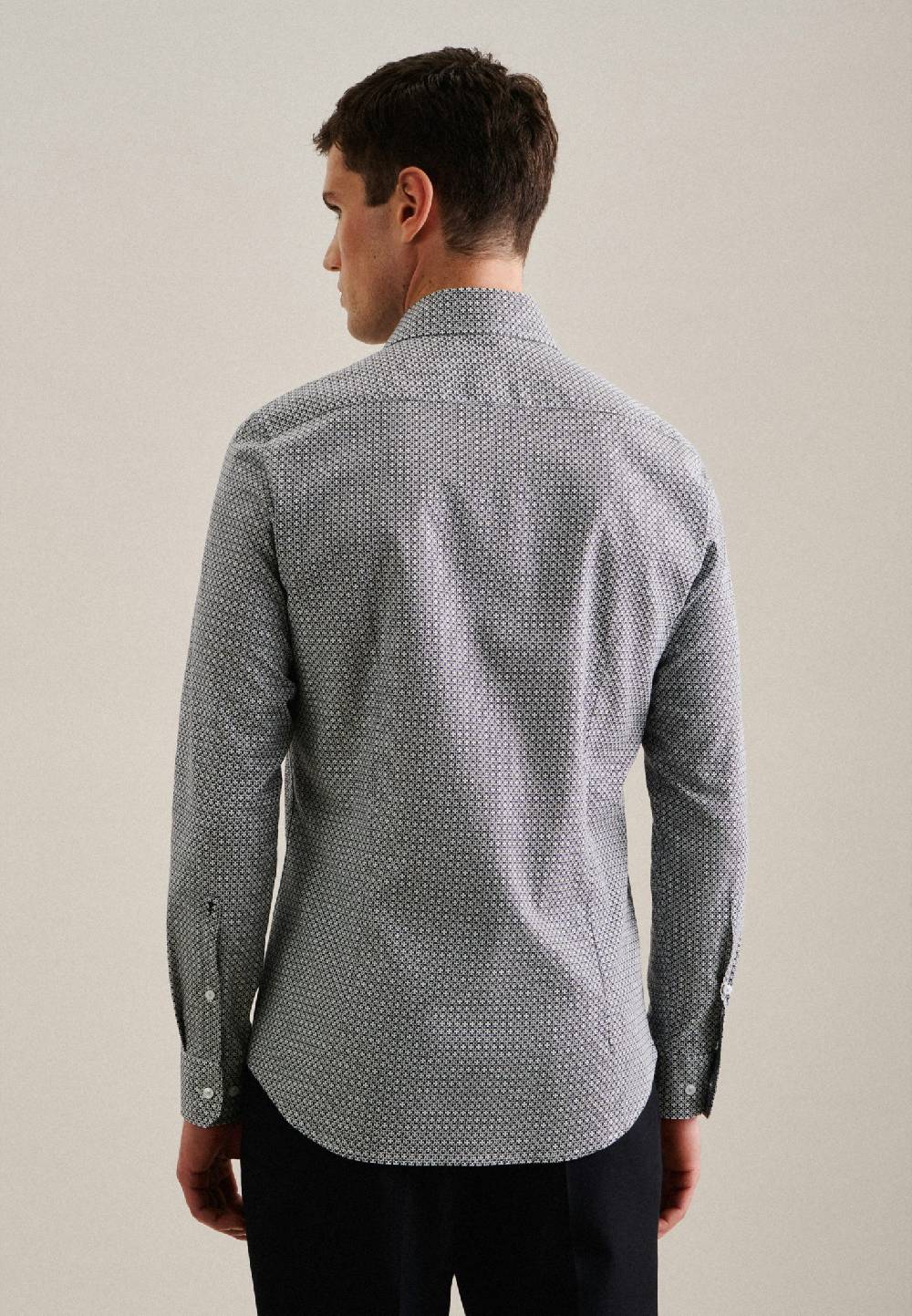 Studio Seidensticker Twill Business Hemd in Slim mit Kentkragen Exklusive Angebote