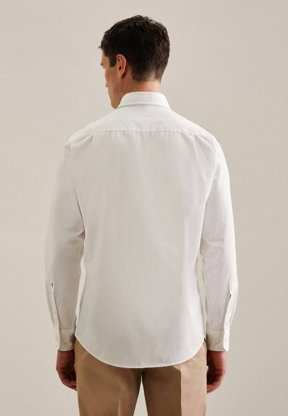 Studio Seidensticker Twill Casual Hemd in Regular mit Kentkragen Neueste Stile