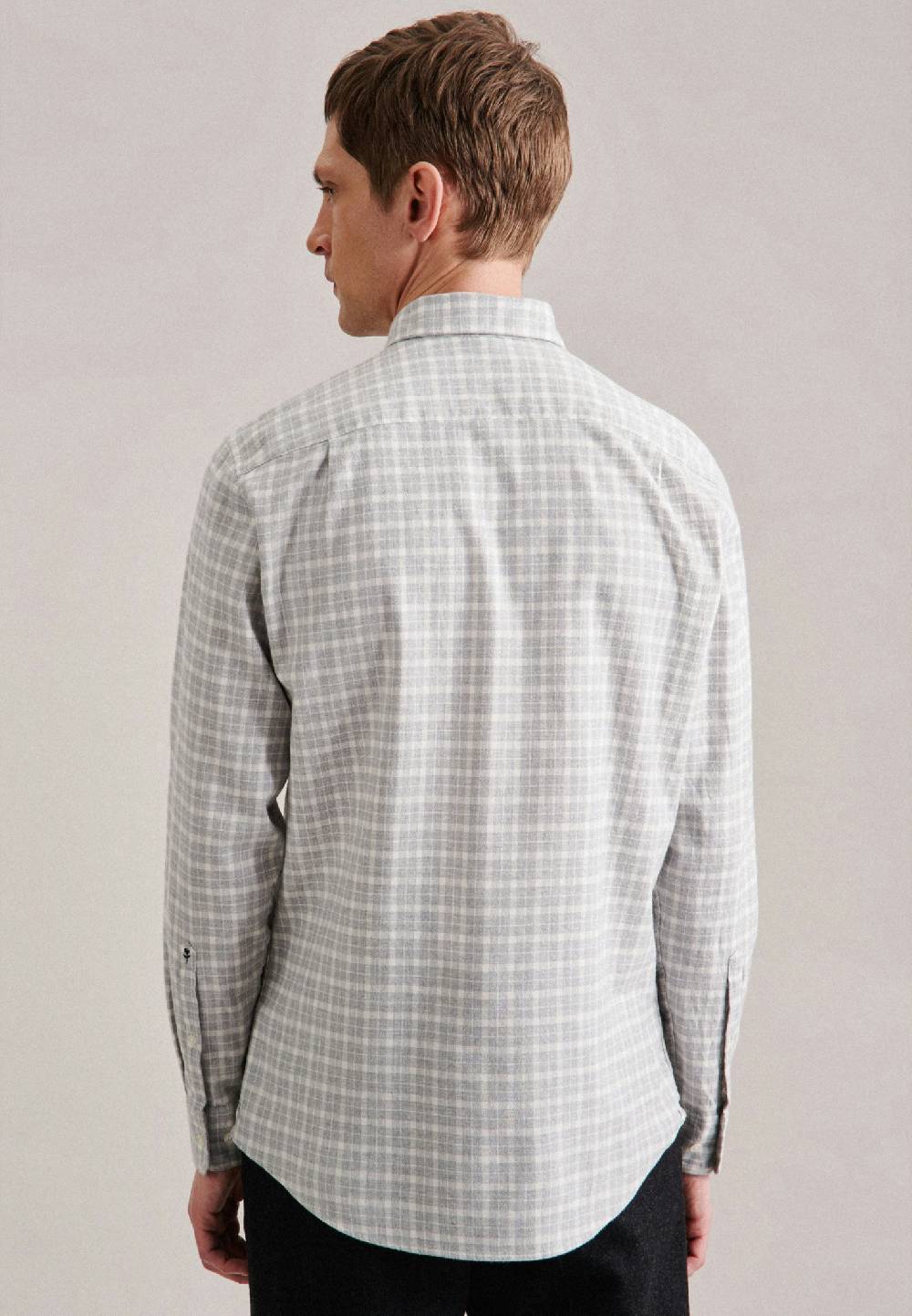 Studio Seidensticker Twill Casual Hemd in Regular mit Button-Down-Kragen Vierteljährliche Förderung