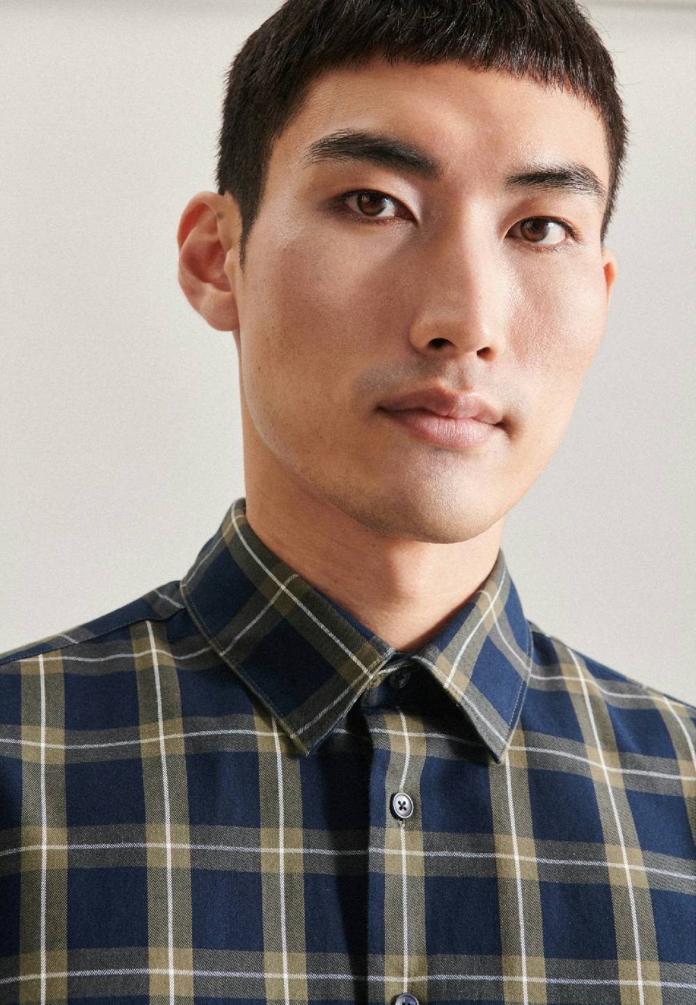 Studio Seidensticker Twill Casual Hemd in Regular mit Kentkragen Flash Sale