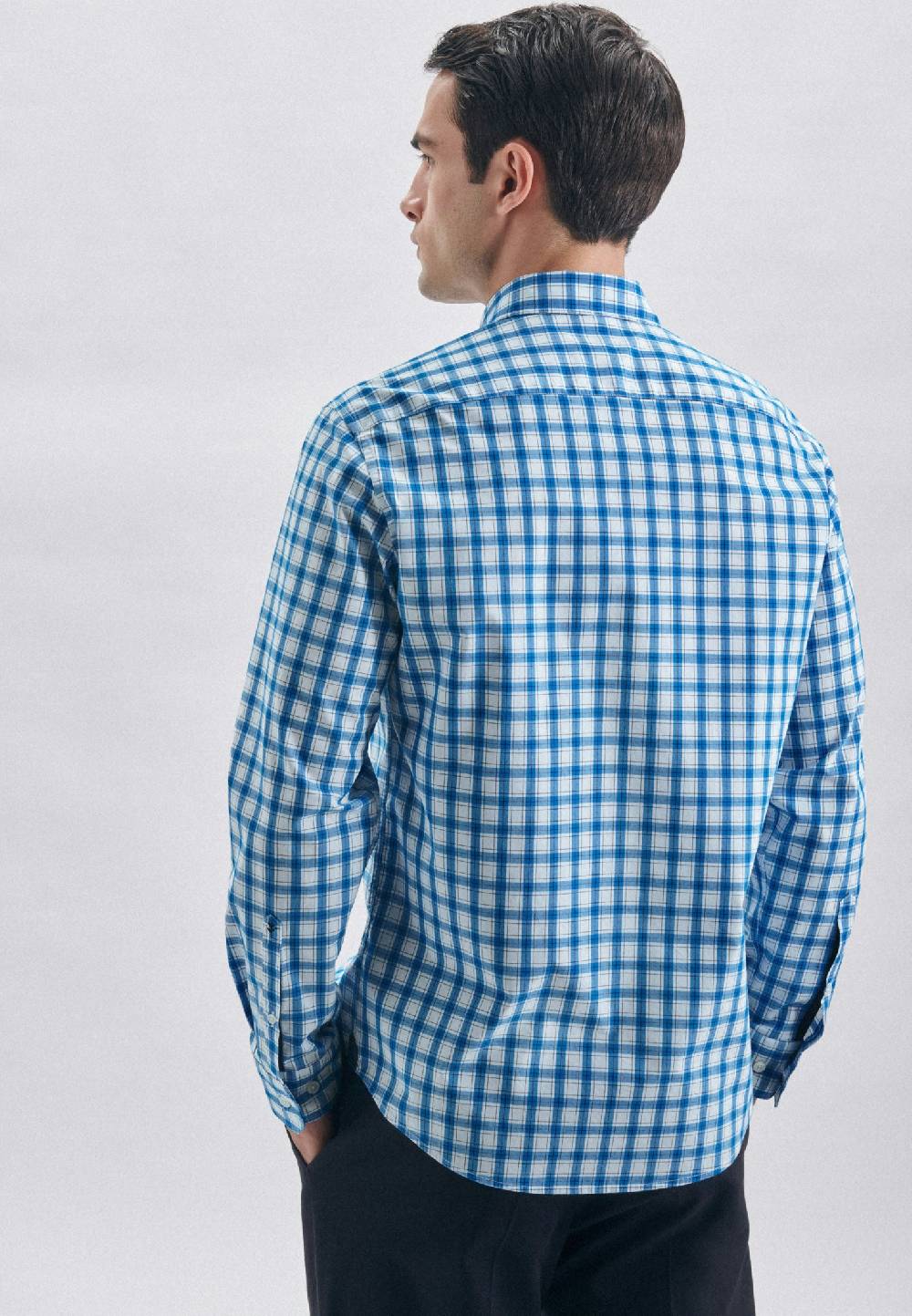 Studio Seidensticker Popeline Casual Hemd in Regular mit Button-Down-Kragen Online Shopping