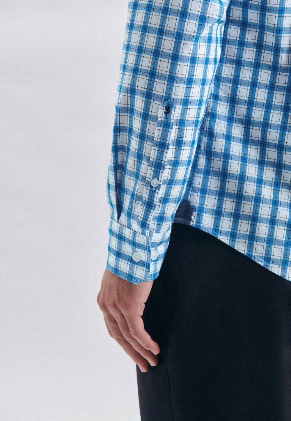 Studio Seidensticker Popeline Casual Hemd in Regular mit Button-Down-Kragen Online Shopping