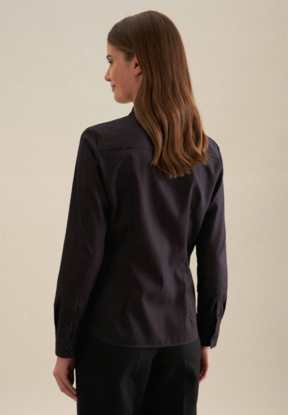 Studio Seidensticker Bügelfreie Fil a fil Hemdbluse Sonderangebot