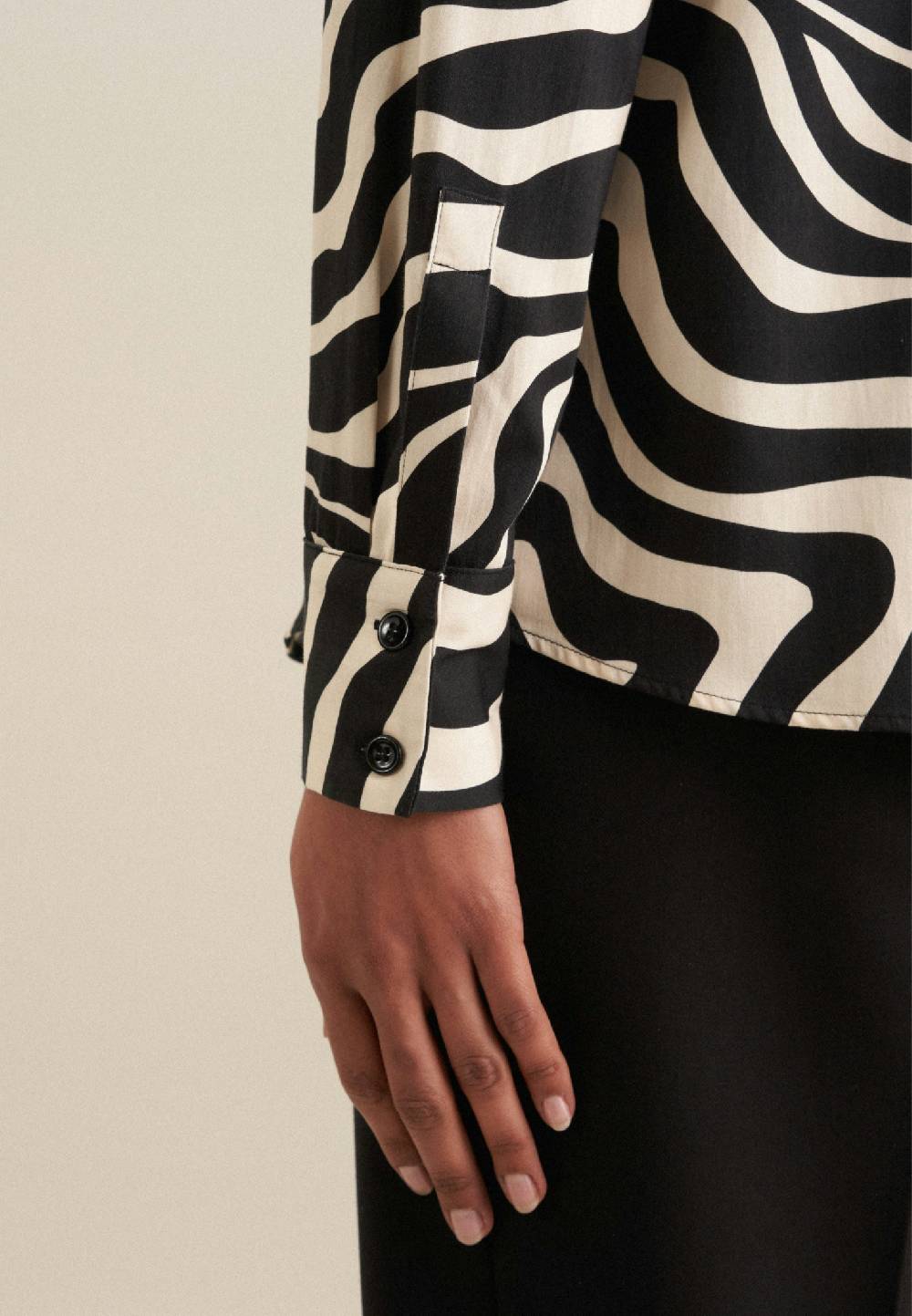 Studio Seidensticker Satin Hemdbluse Versandkostenfrei