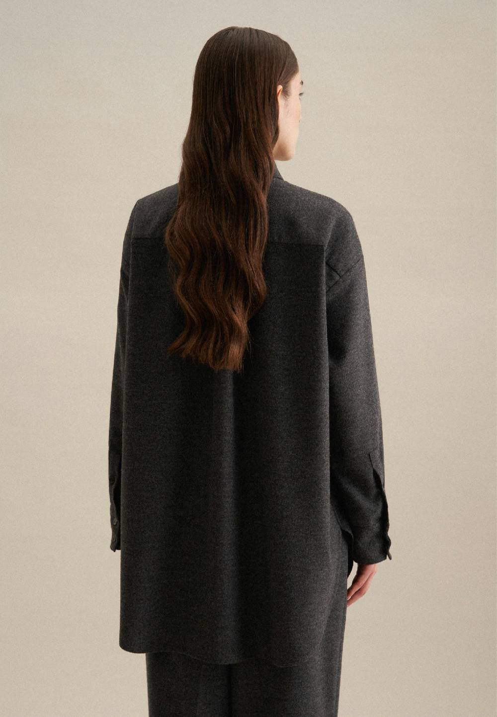 Studio Seidensticker Flanell Longbluse Preisnachlass