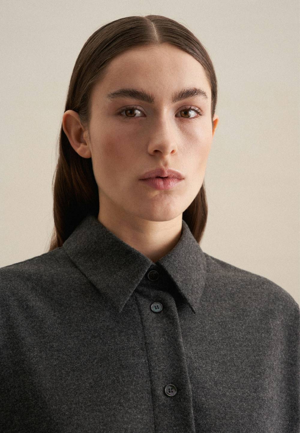 Studio Seidensticker Flanell Longbluse Preisnachlass