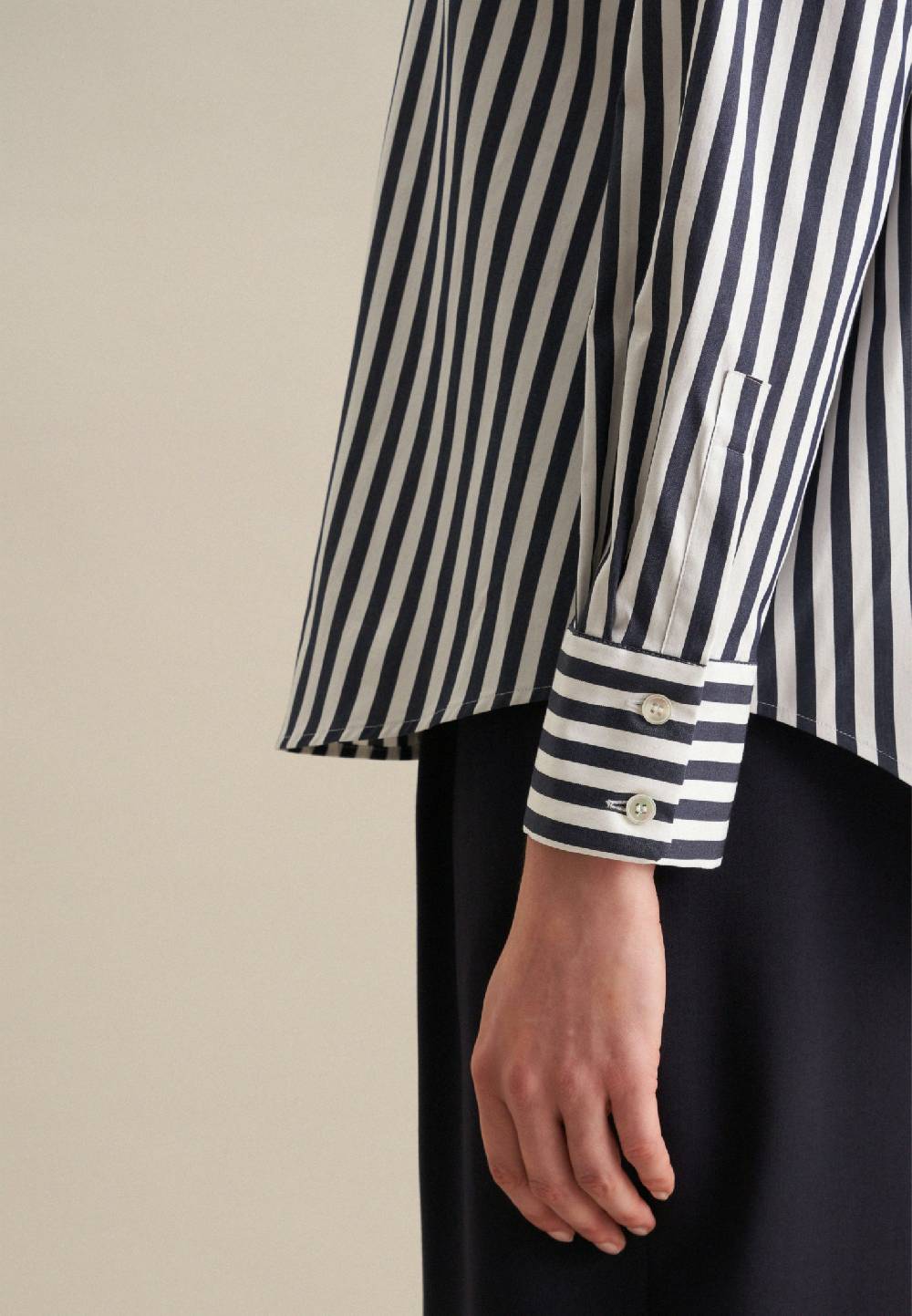 Studio Seidensticker Twill Hemdbluse Lagerräumung