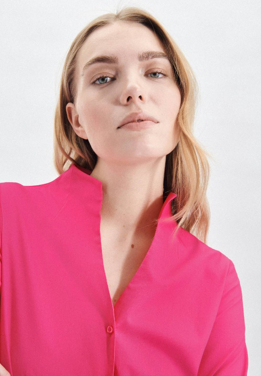 Studio Seidensticker Bügelfreie Popeline Kelchkragenbluse Bis zu 50% Rabatt