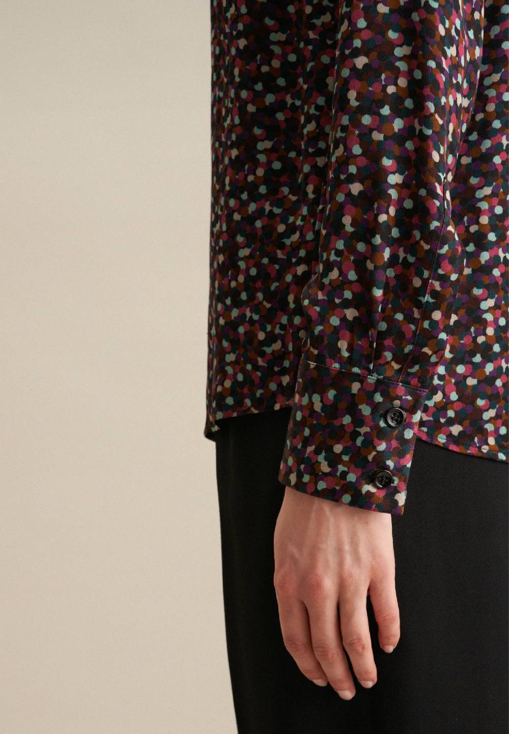 Studio Seidensticker Satin Hemdbluse Clearance-Verkauf