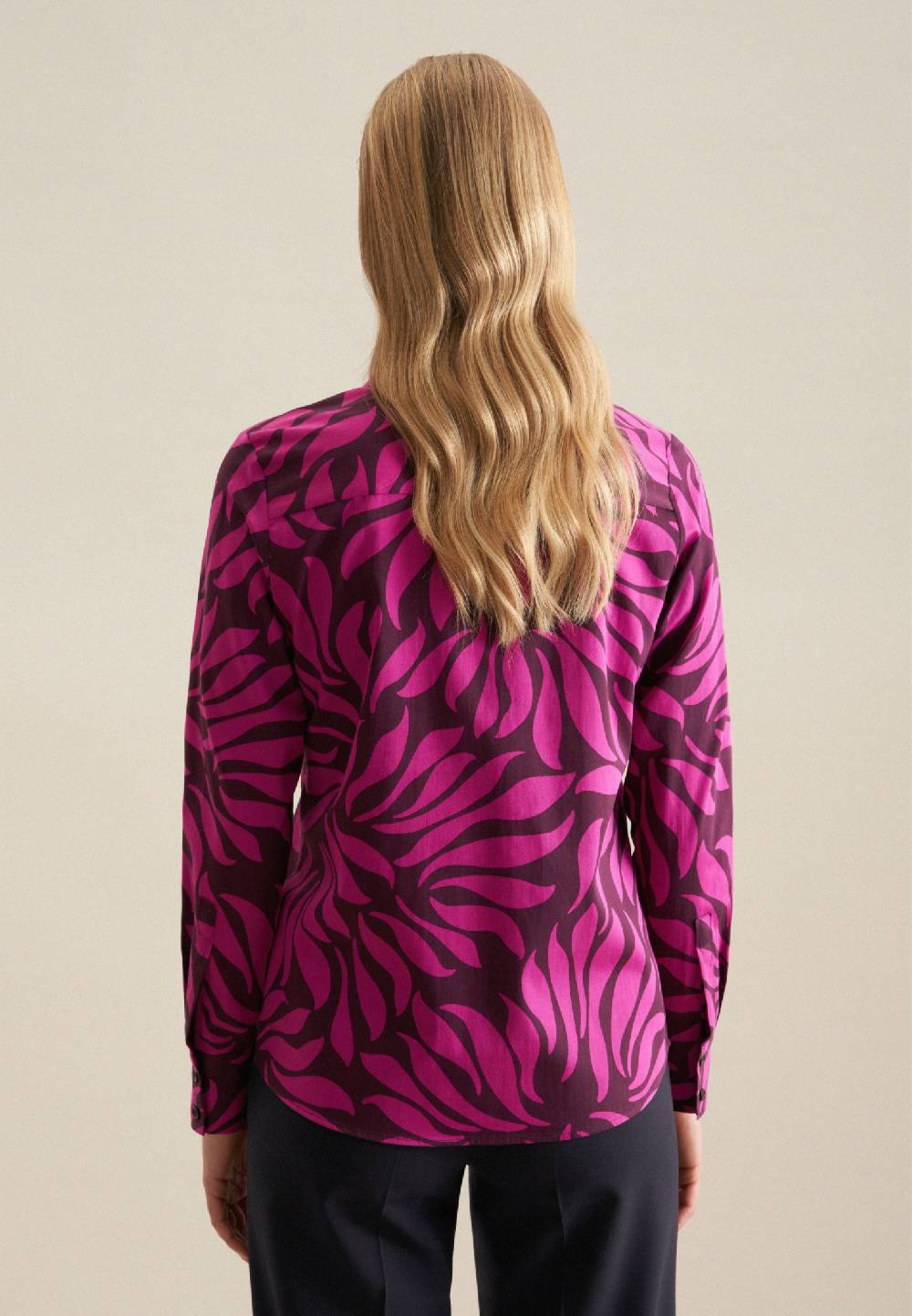Studio Seidensticker Satin Hemdbluse Limitierter Zeitrabatt
