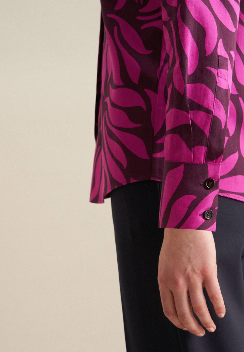 Studio Seidensticker Satin Hemdbluse Limitierter Zeitrabatt