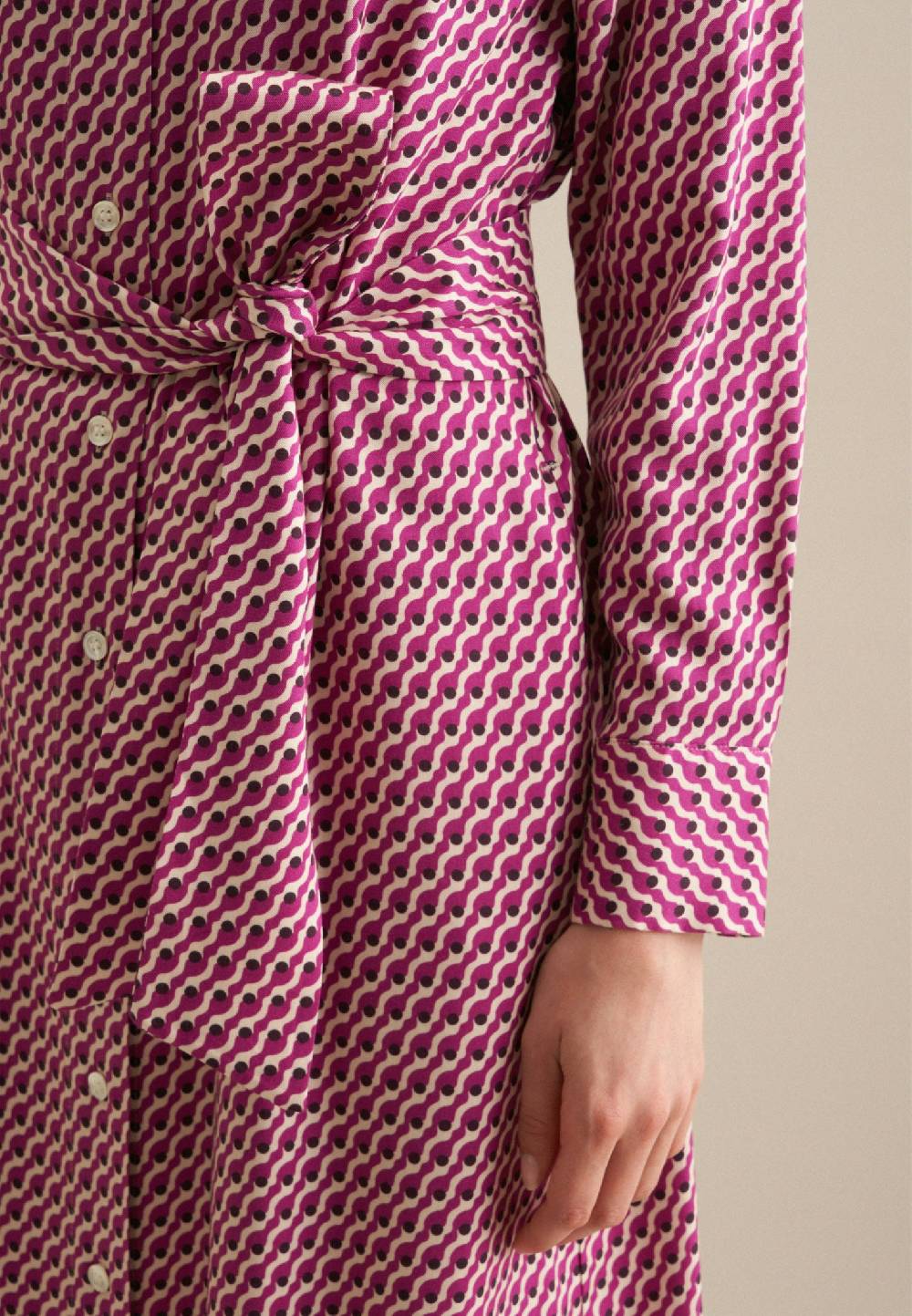 Studio Seidensticker Twill Midi Kleid Fabrikpreis