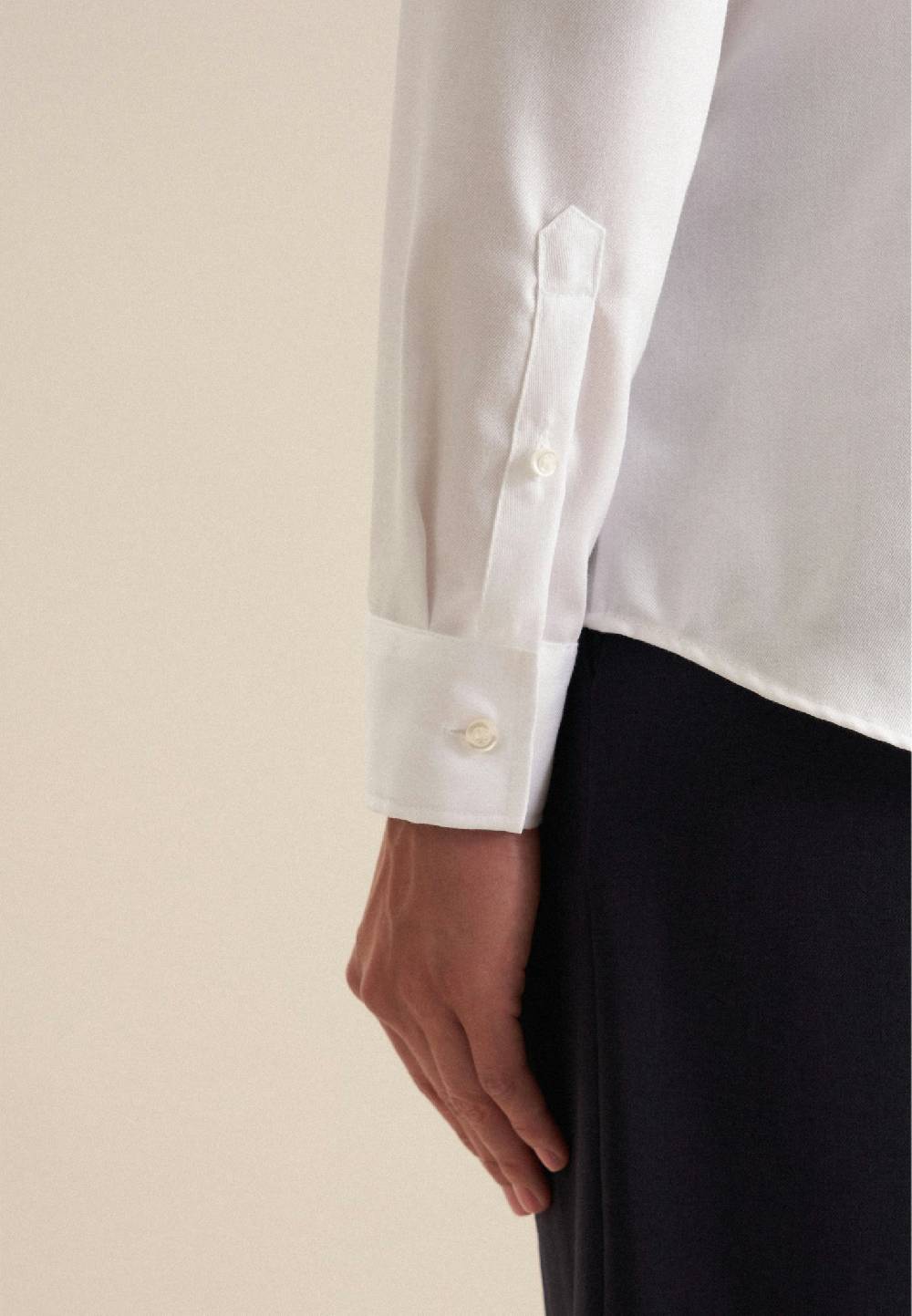 Studio Seidensticker Bügelfreie Twill Hemdbluse Preisnachlass