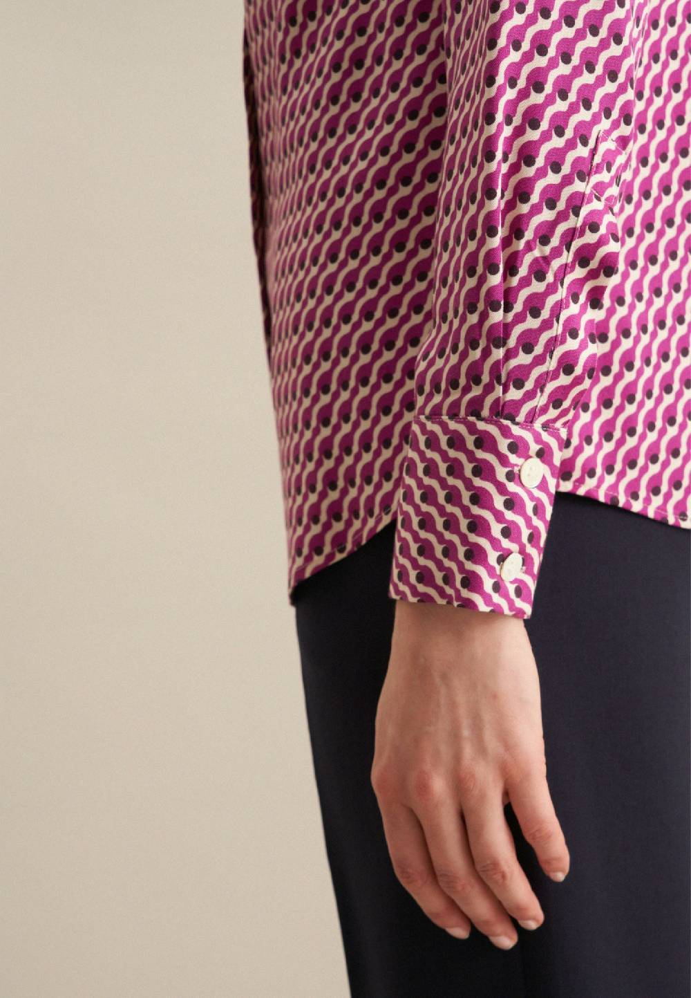 Studio Seidensticker Twill Hemdbluse Heißer Verkauf