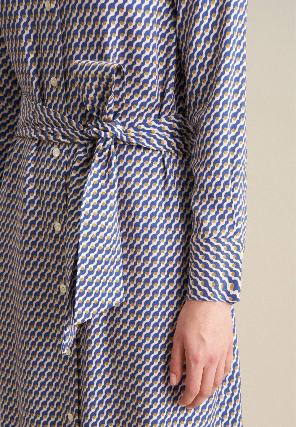 Studio Seidensticker Twill Midi Kleid Neueste Mode