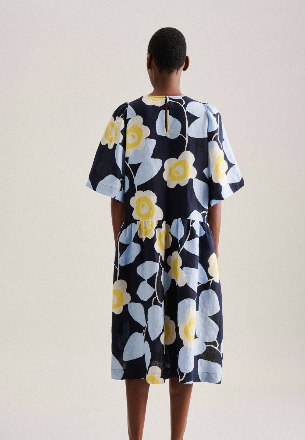 Studio Seidensticker Leinen Midi Kleid Bis zu 55% Rabatt