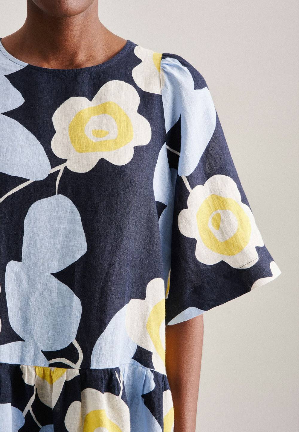 Studio Seidensticker Leinen Midi Kleid Bis zu 55% Rabatt