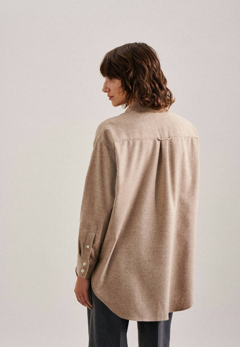 Studio Seidensticker Flanell Longbluse Angebote