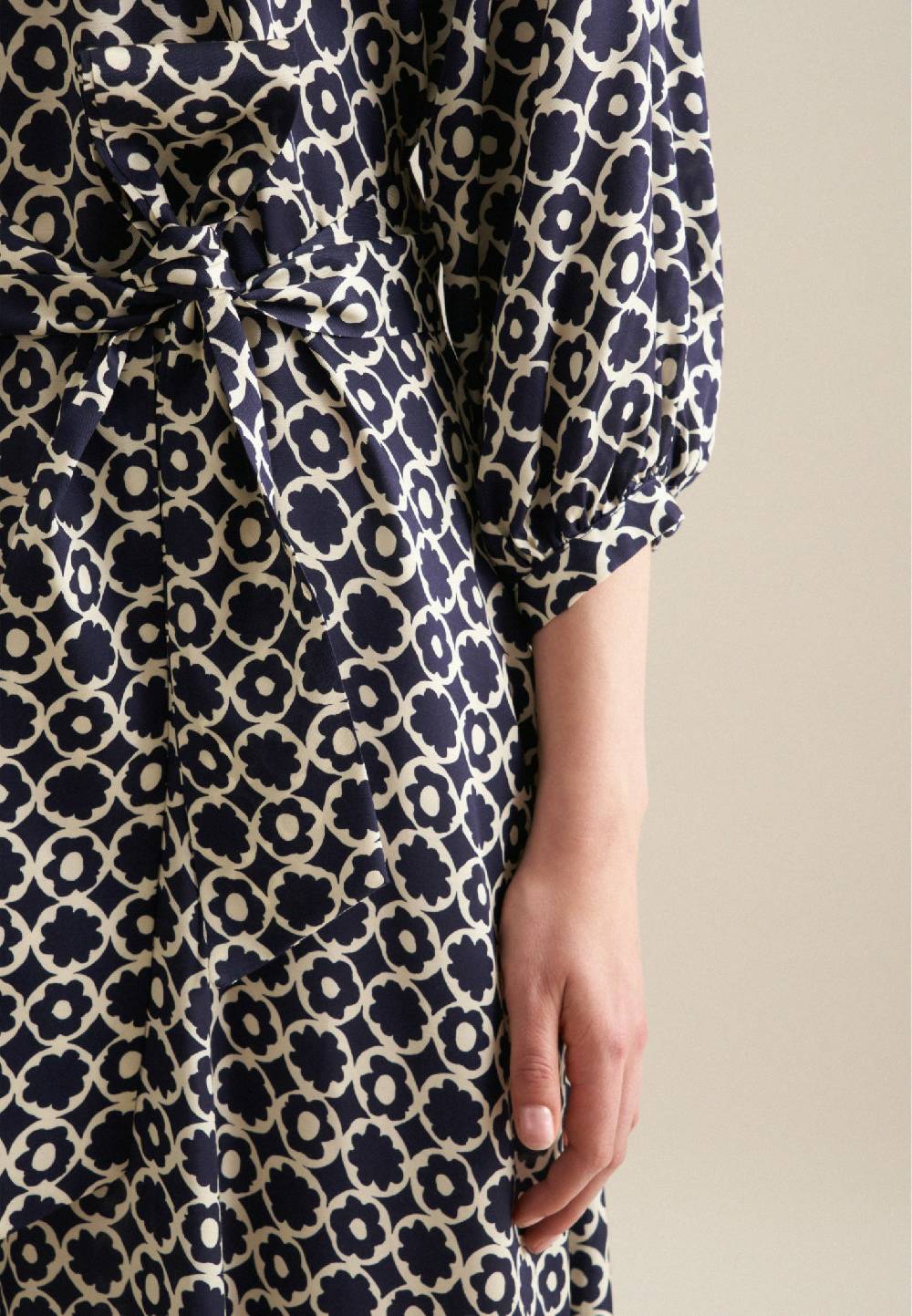 Studio Seidensticker Twill Midi Kleid Sonderangebot